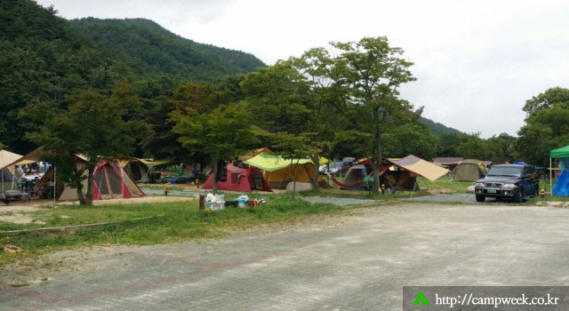 설악산국립공원 설악동자동차 야영장 설악C지구