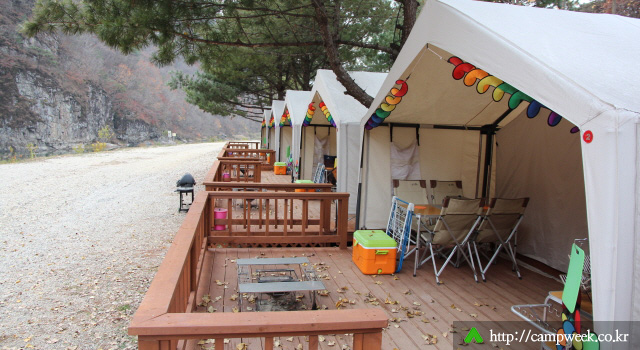 물골안 오토캠핑장 물골안 오토캠핑장