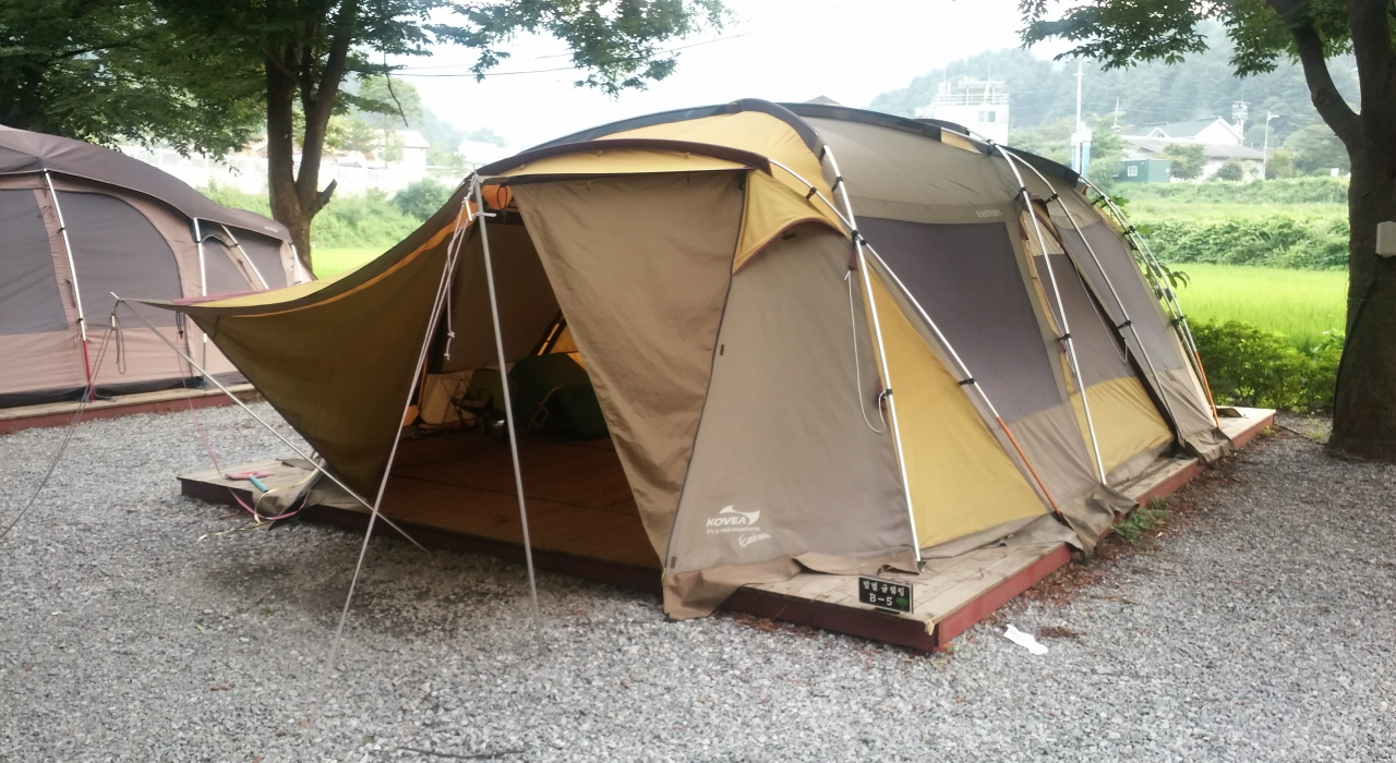 유명산 밤벌 오토 캠핑장