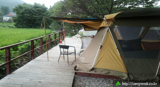 유명산 밤벌 오토 캠핑장