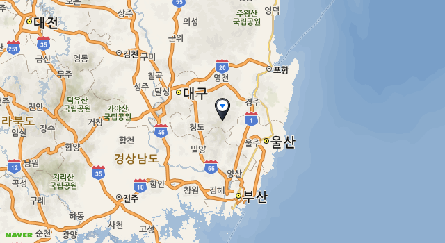 운문산 군립공원 야영장