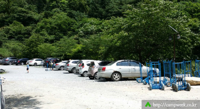 소백산국립공원 남천 야영장