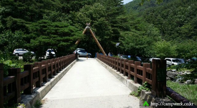 소백산국립공원 남천 야영장