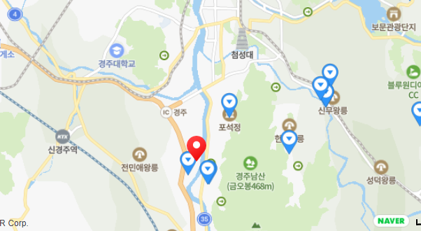 경주 남산 캠핑랜드