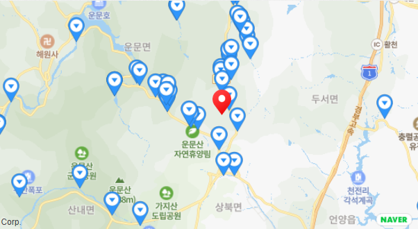 문복산 캠핑장