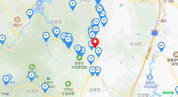 산내별빛 오토캠핑장