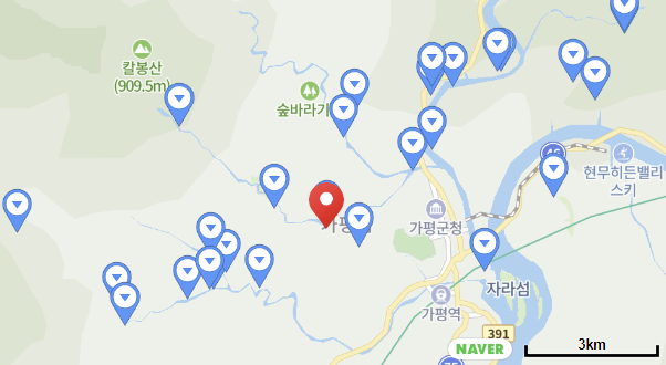 칼봉산카라반캠핑장