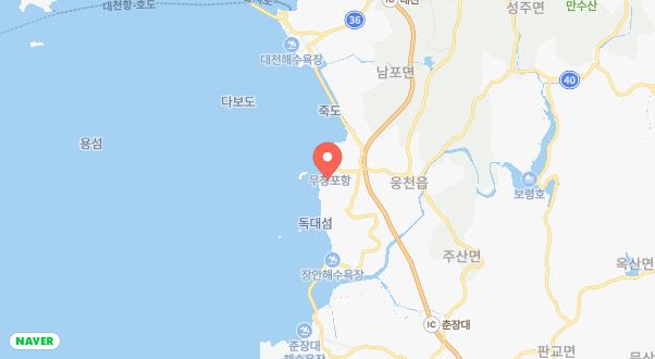 무창포해수욕장 오토캠핑장