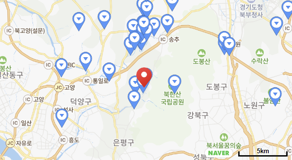 북한산농바위캠핑장