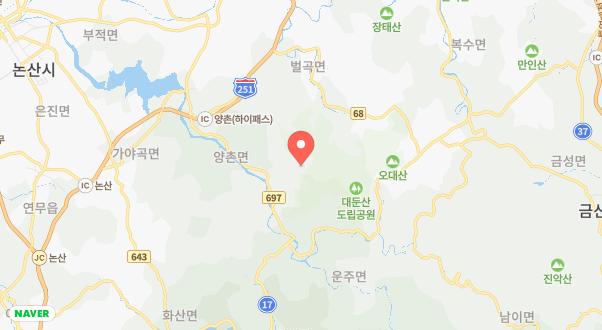 대둔산 양촌 벤자민 글램핑