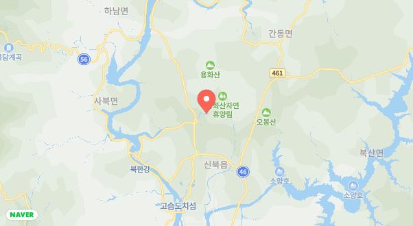 용화산테마파크 캠핑장