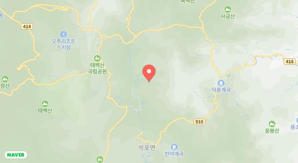 태백고원자연휴양림 자동차야영장